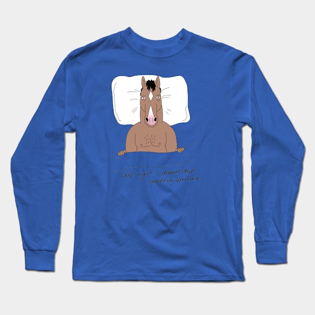 Bojack last night Long Sleeve T-Shirt by Princifer